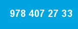 978 407 27 33 978 407 27 33